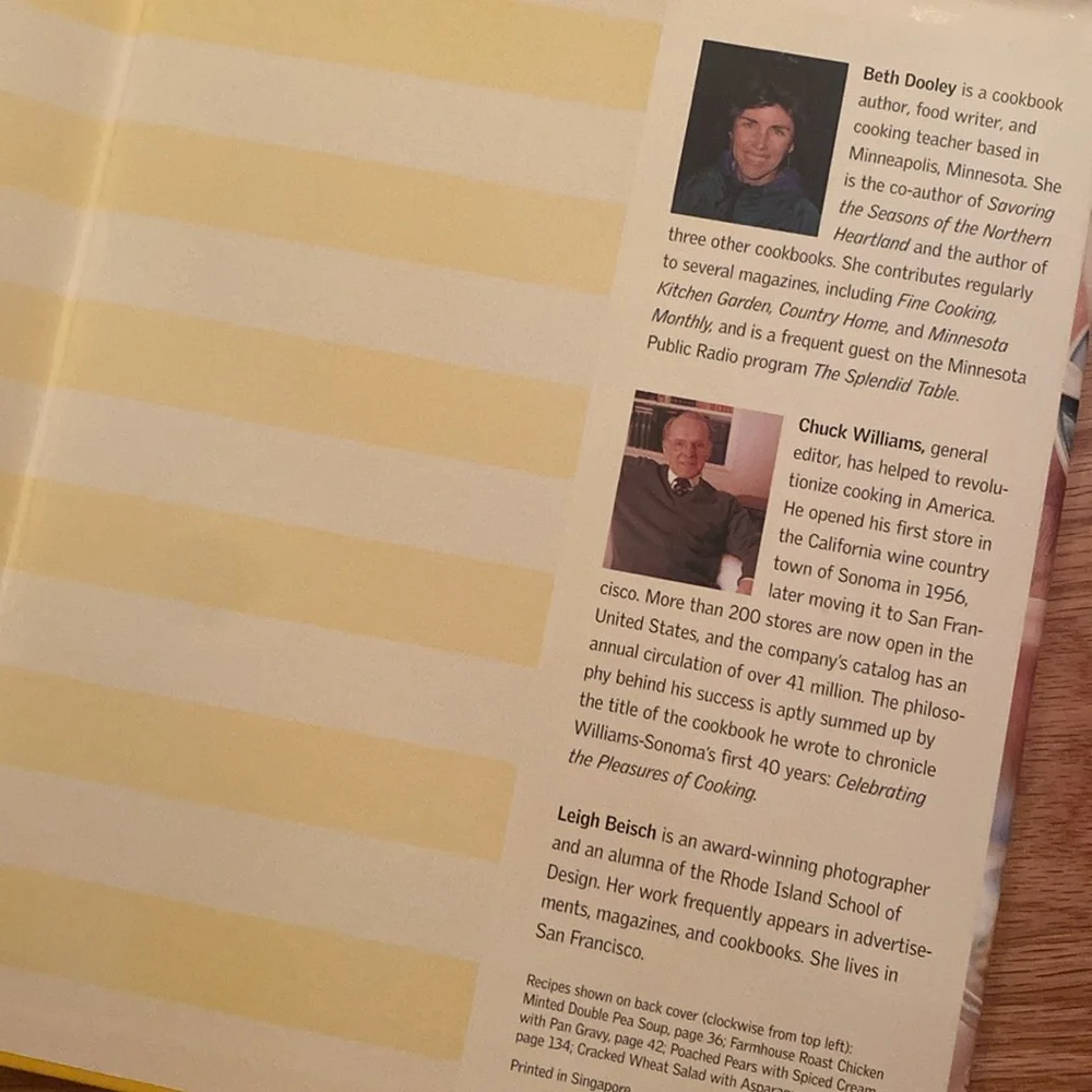 Williams Sonoma The Heartland New American Cooking Cookbook